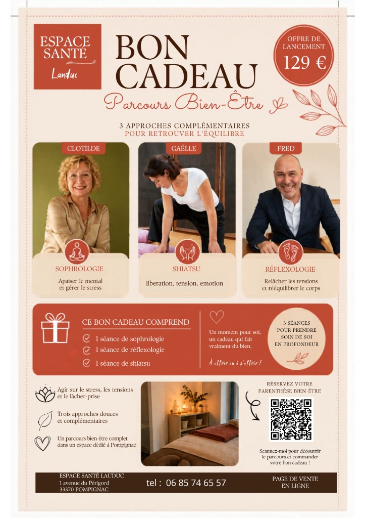 illustration BON CADEAU "PARCOURS BIEN-ÊTRE"