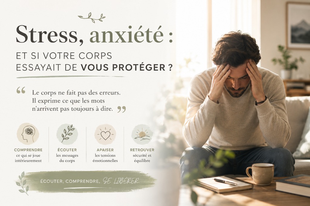 illustration Stress, anxiété : et si votre corps essayait de vous protéger ?