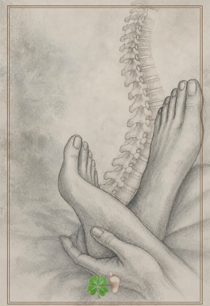 illustration SPINO RÉFLEXOLOGIE 40 Mn