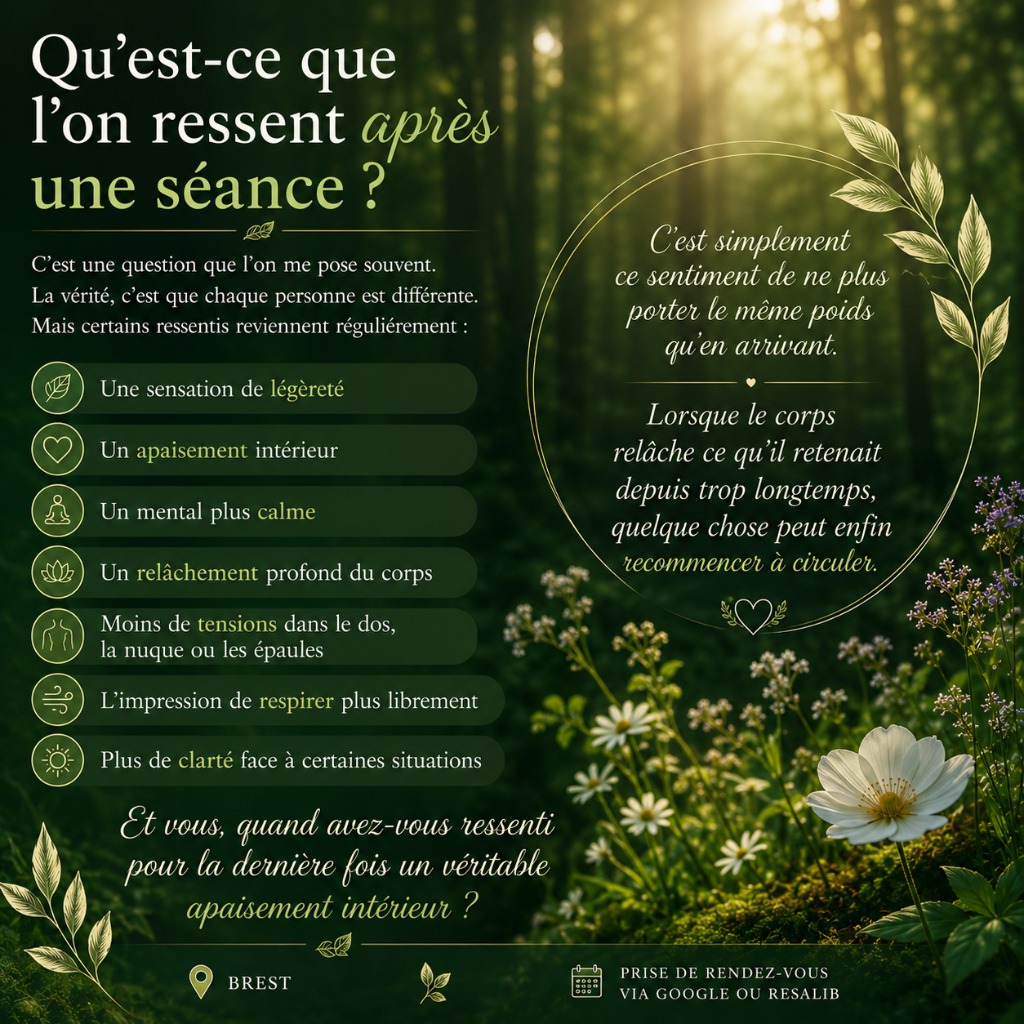 illustration Qu'est ce que l'on ressent après une séance de magnétisme?