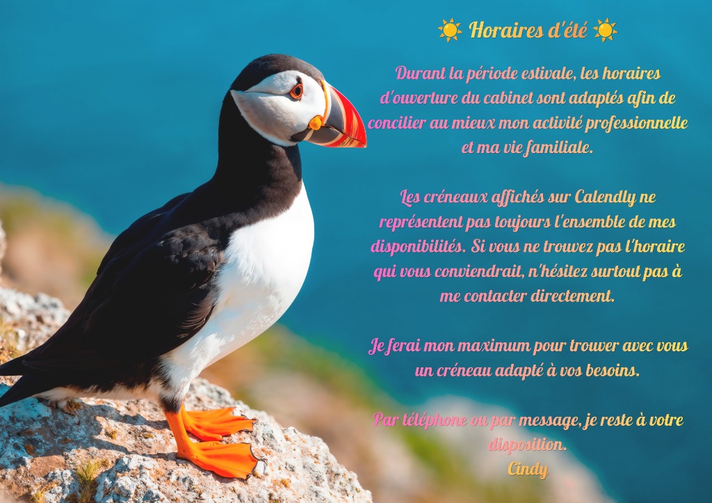 illustration Ouverture du cabinet pendant la période estivale 2026