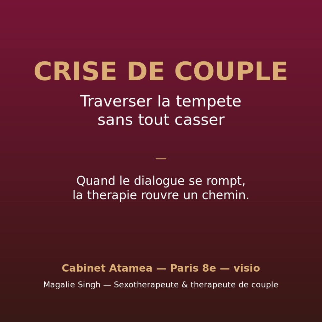 illustration Crise de couple à Paris : traverser la tempête sans tout casser