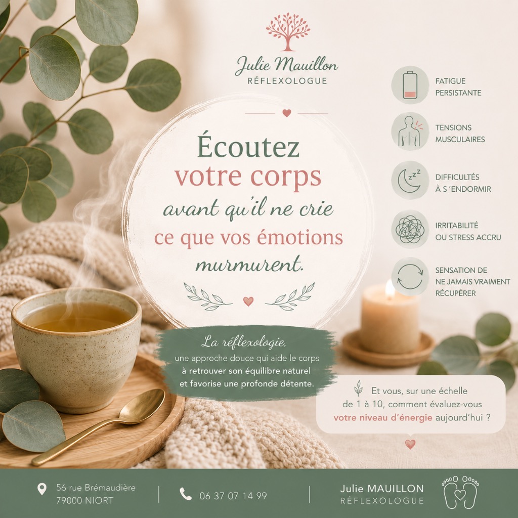 illustration 🌿 "Et vous, comment va votre niveau de fatigue ?"