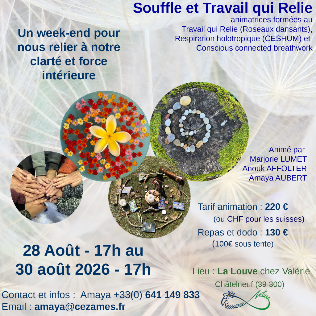 illustration Souffle et Travail qui Relie - Août - Jura