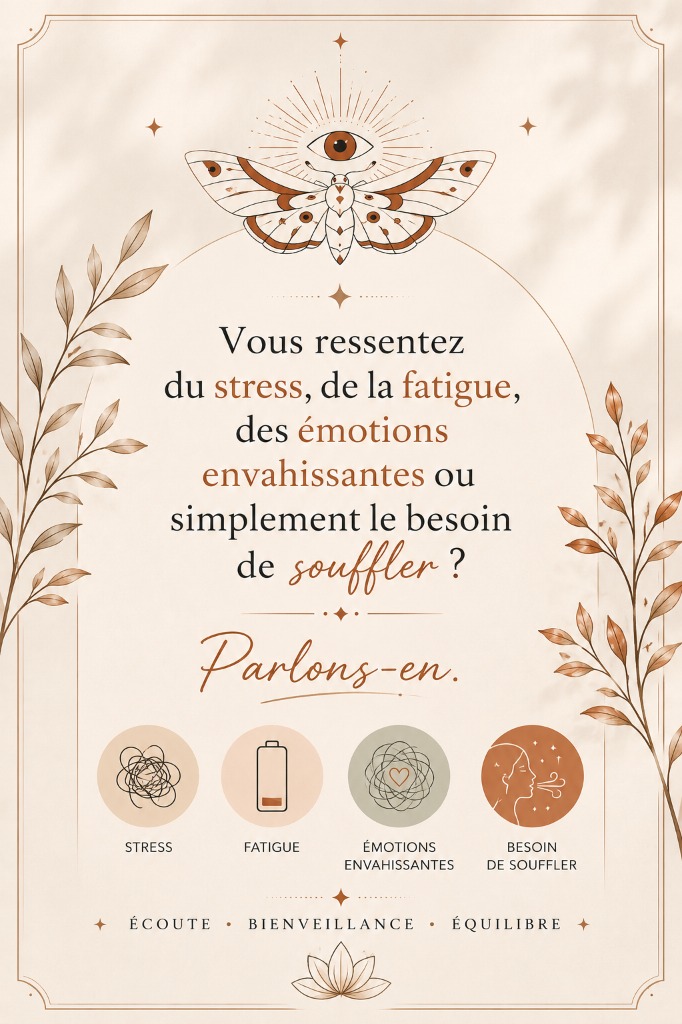 illustration Stress? Problème de sommeil? Libération émotionnelle? ........