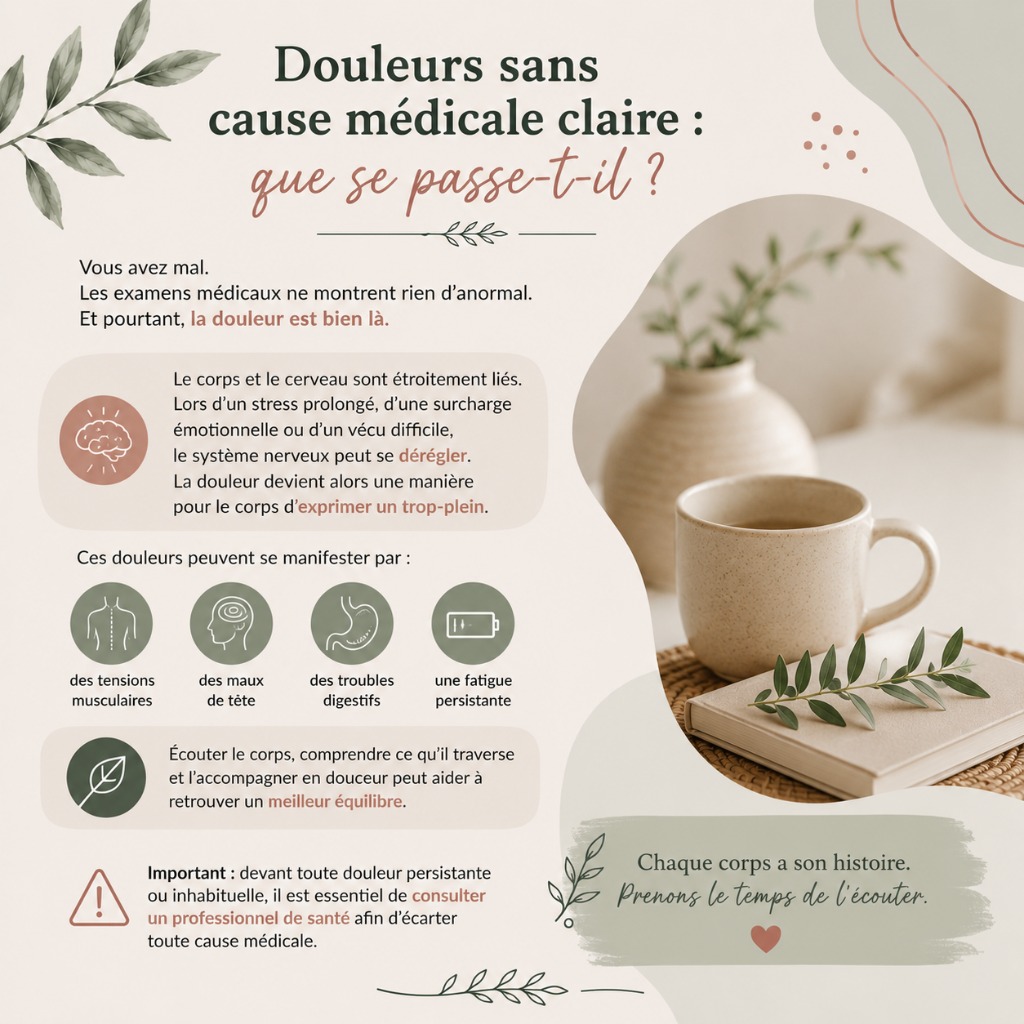 illustration Vous avez mal sans cause médicale apparente ?