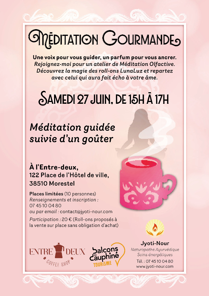 illustration Méditation Gourmande