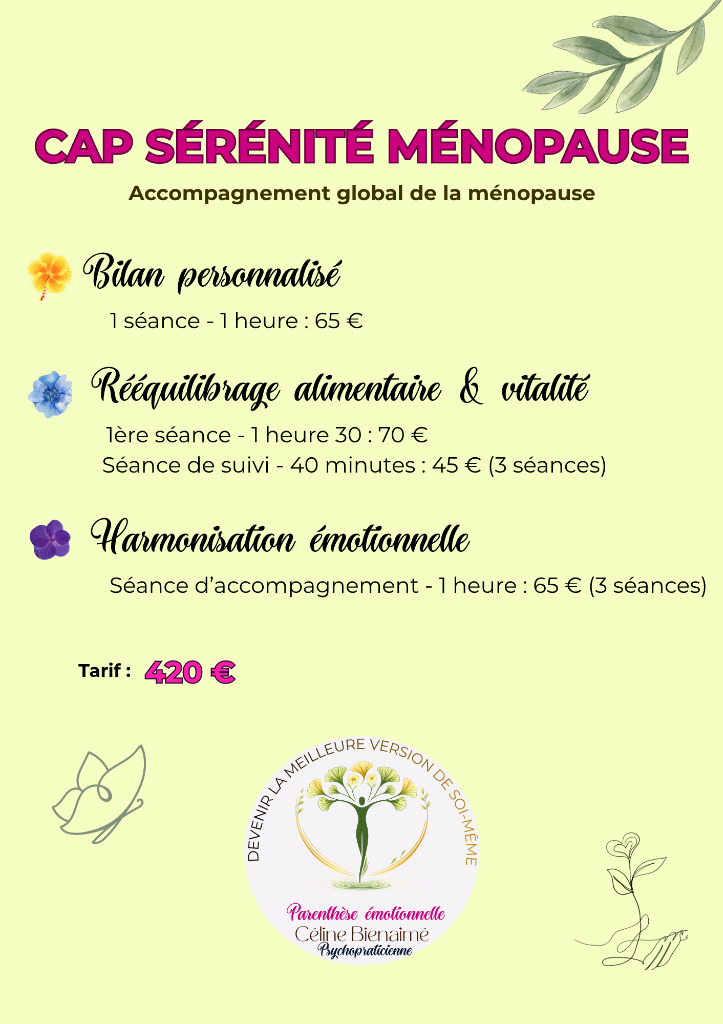 illustration Cap sérénité Ménopause