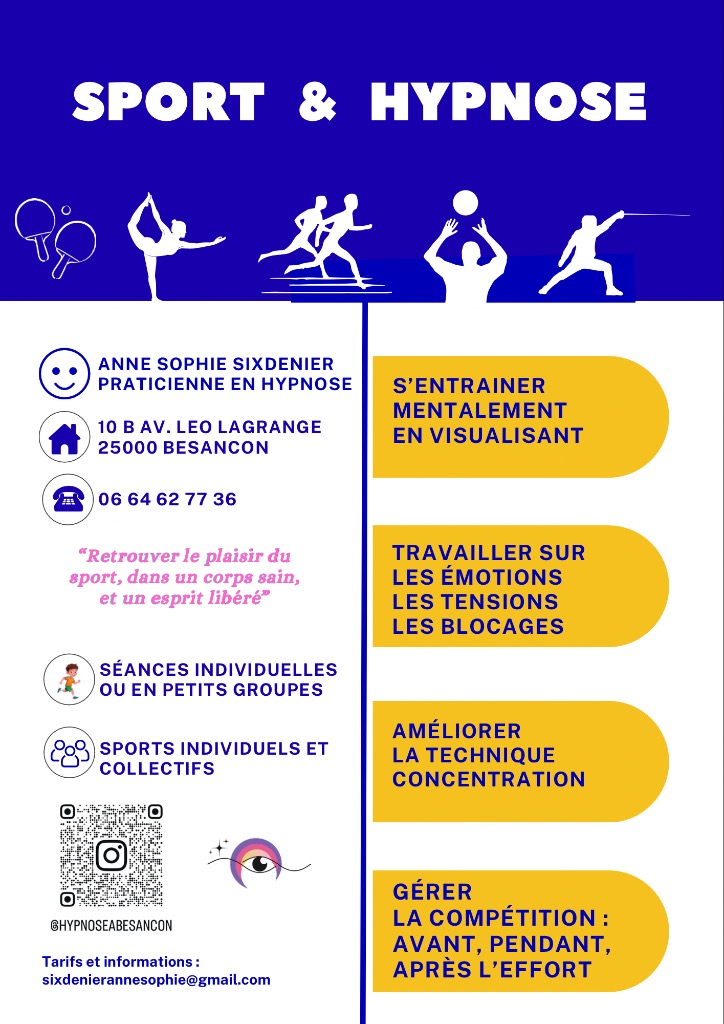 illustration Sport et hypnose