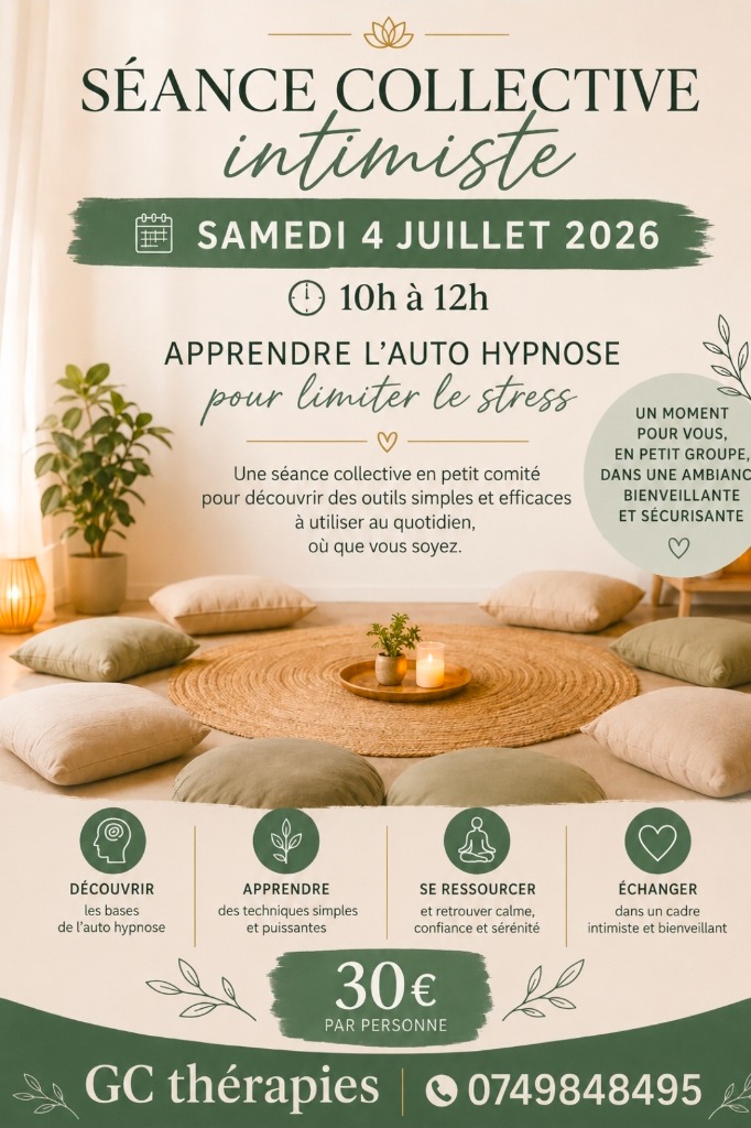 illustration Atelier d'auto-hypnose