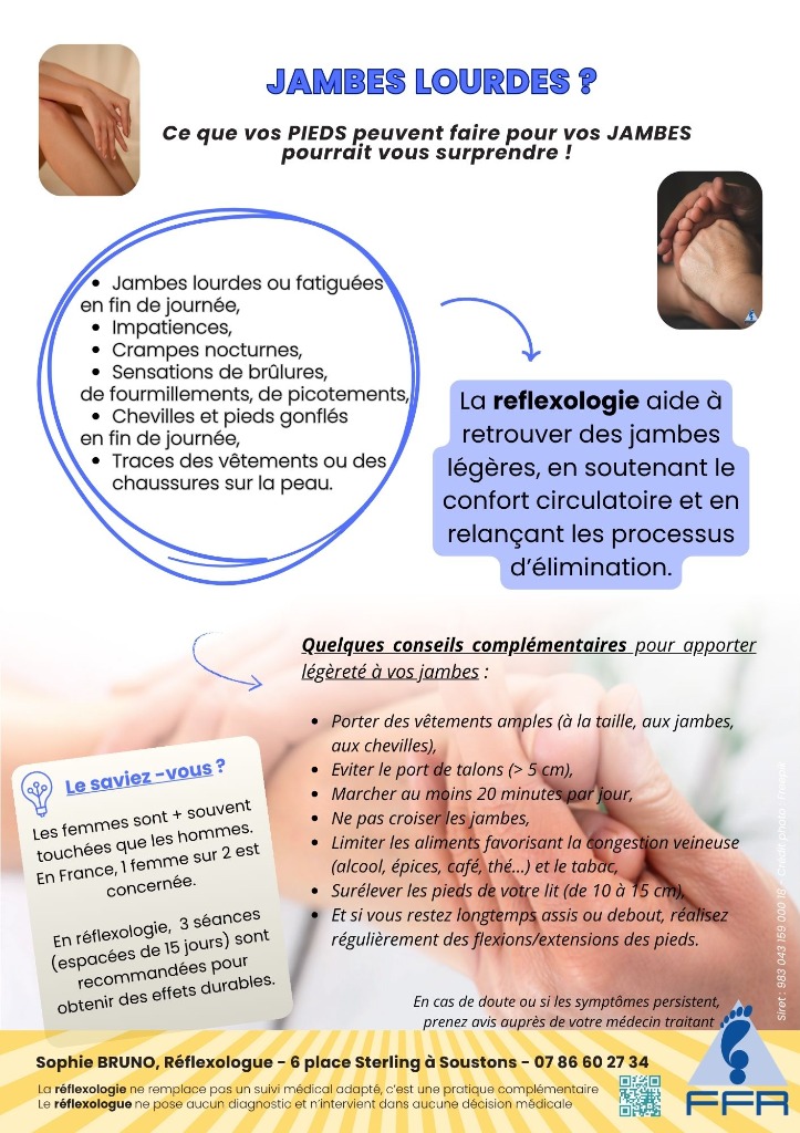 illustration Savez - vous que près d'1 femme sur 2 est concernée par la sensation de jambes lourdes ?