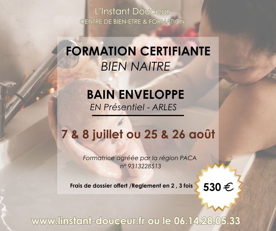 illustration Bain Enveloppé "Rituel de Renaissance"