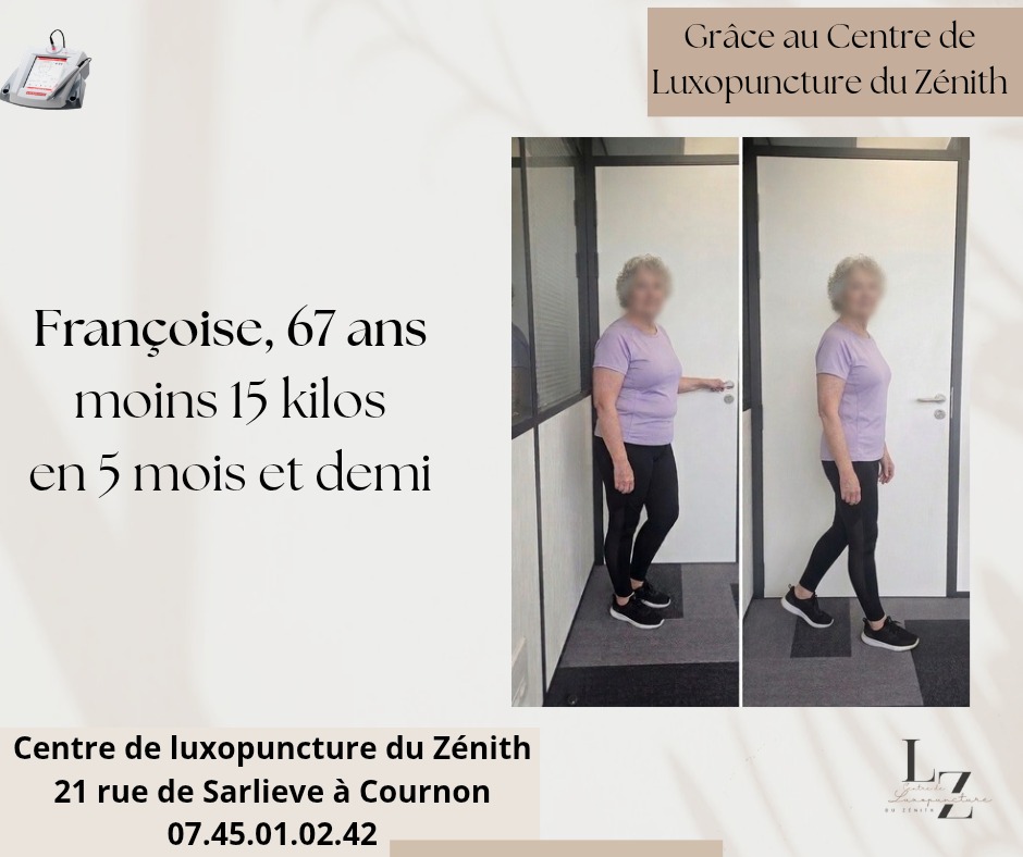 illustration Avant/Après pour Françoise