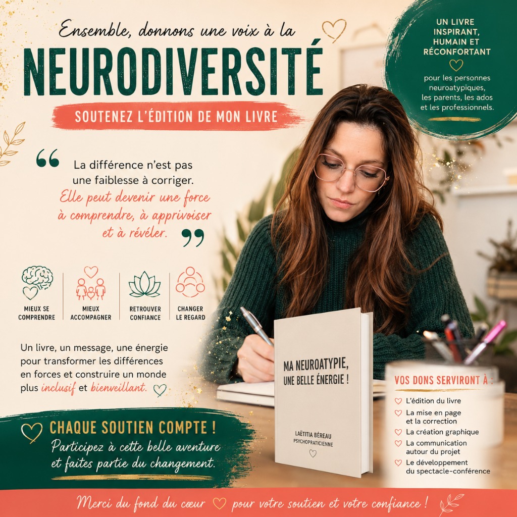 illustration "Ma neuroatypie, une belle énergie !"