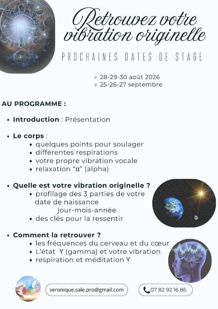 illustration Retrouvez votre vibration originelle