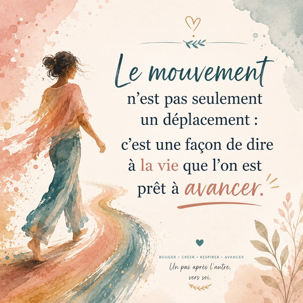 illustration Le mouvement est la clé du renouveau