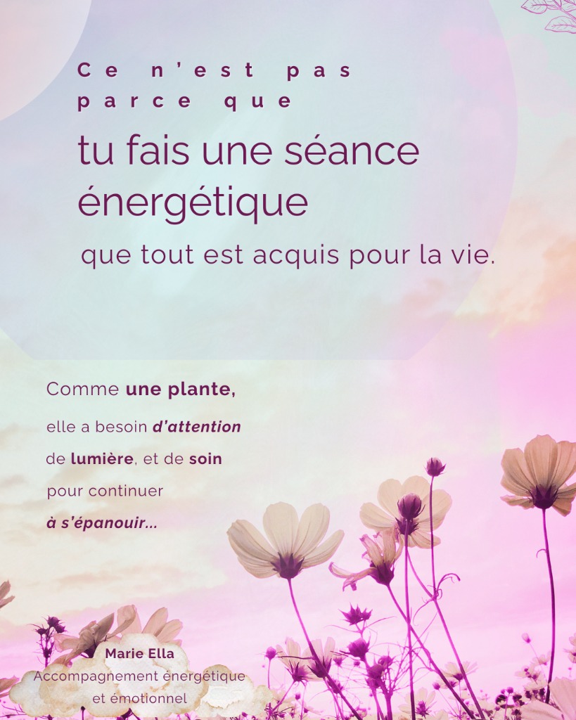 illustration Comme une plante grandit chaque jour, votre bien-être se cultive pas à pas.