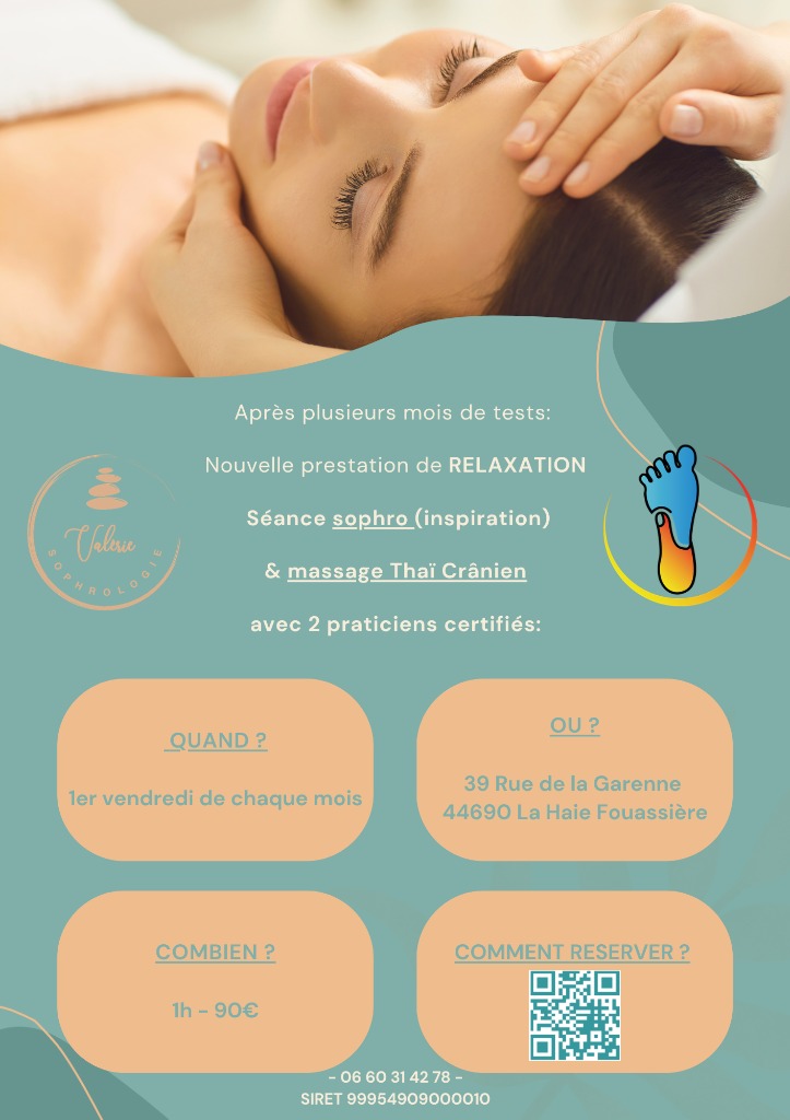 illustration Nouvelle prestation: séance alliant Massage / sophrologie ( inspiration)