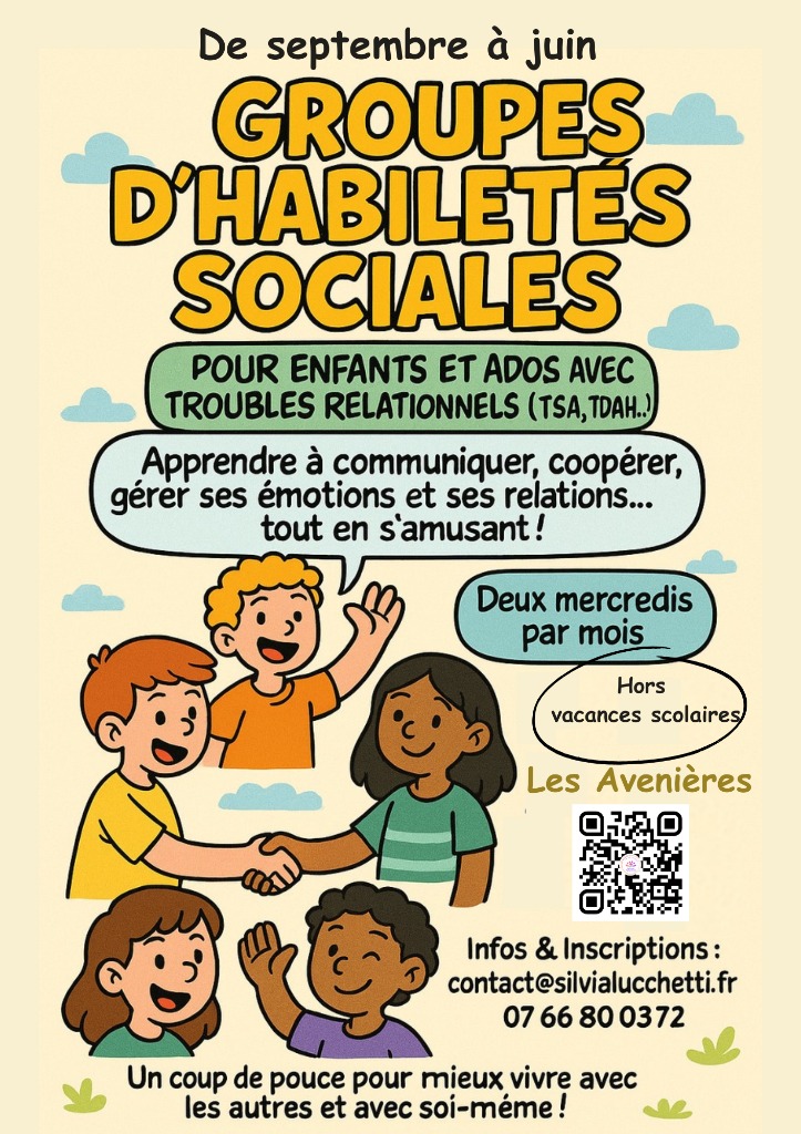 illustration Groupes d'habiletés sociales