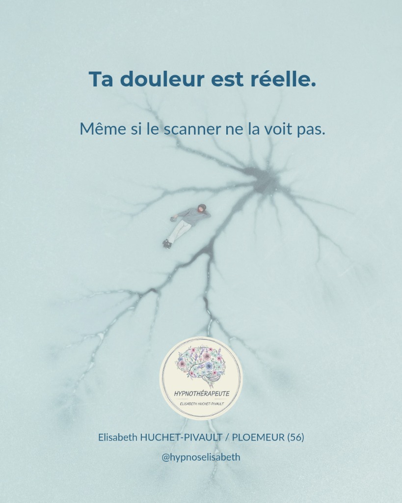 illustration Personne ne me croit vraiment : "c'est dans ta tête".