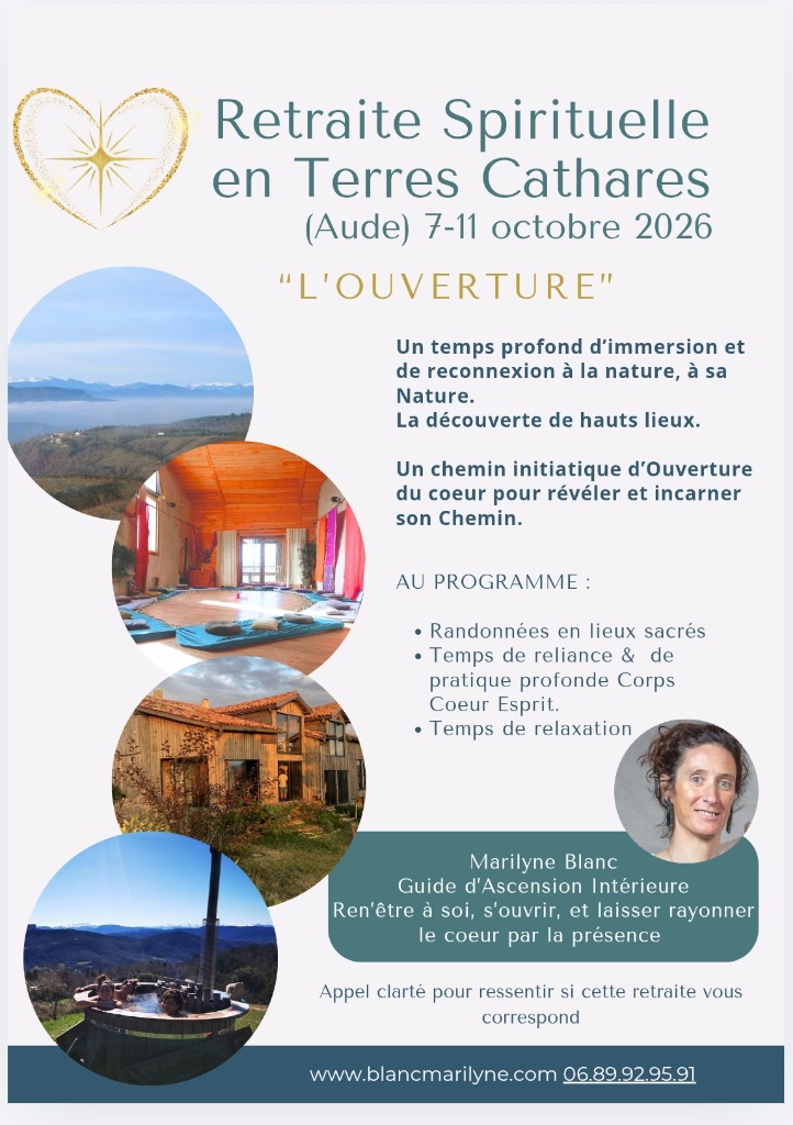 illustration Retraite Spirituelle Bugarach "L'Ouverture" Automne 2026