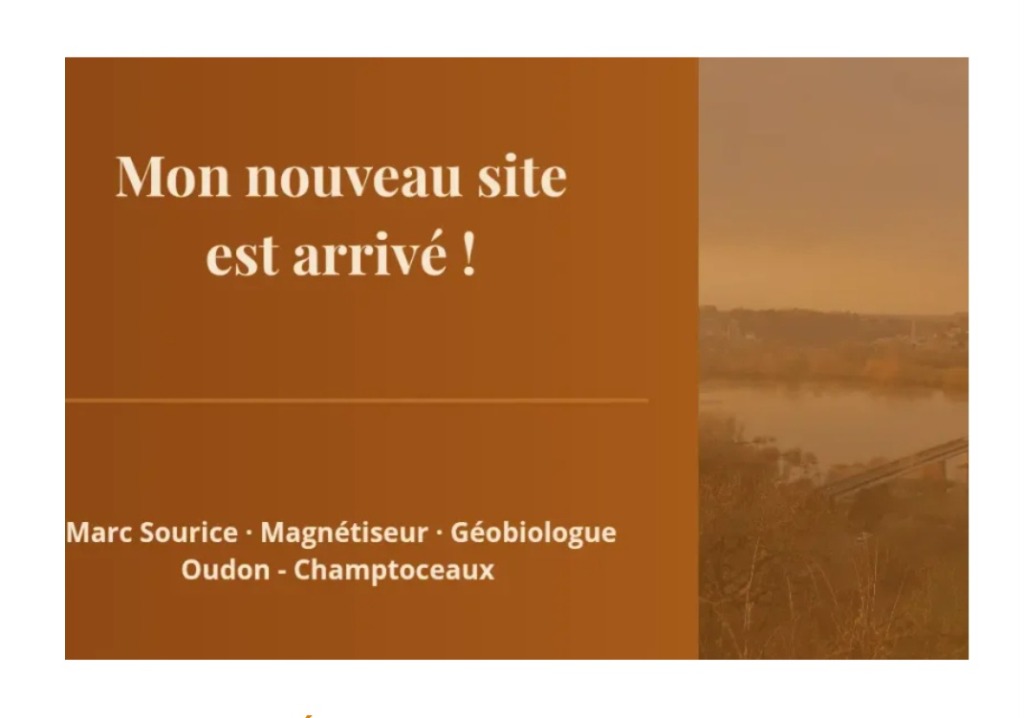 illustration Mon nouveau site est en ligne