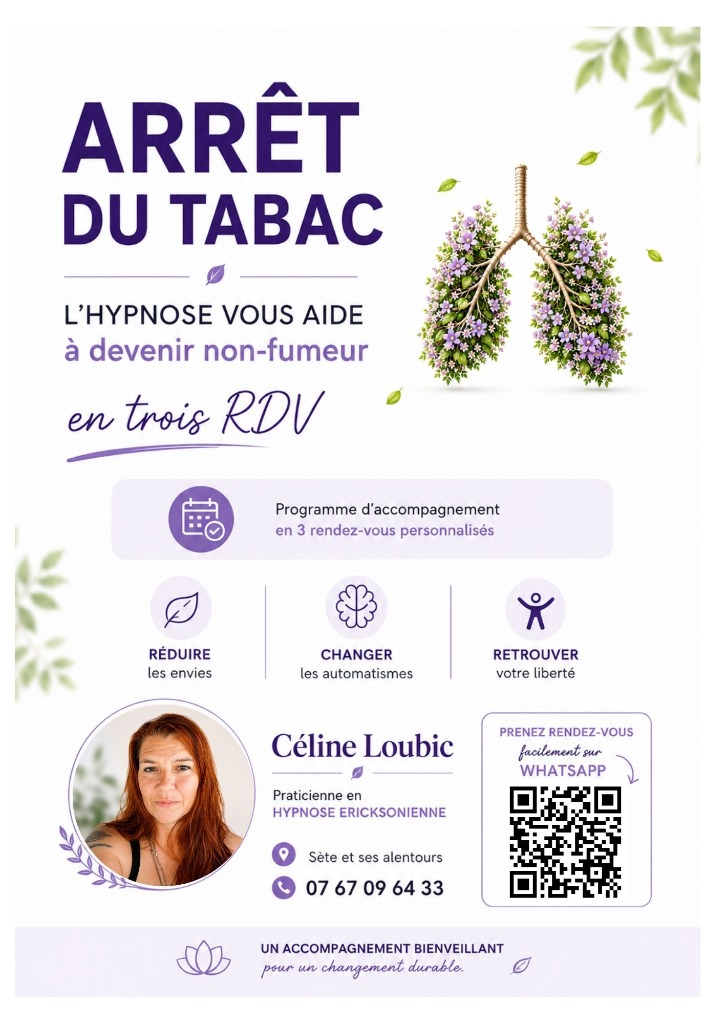 illustration Arrêt du Tabac Celine Hypnose Sète