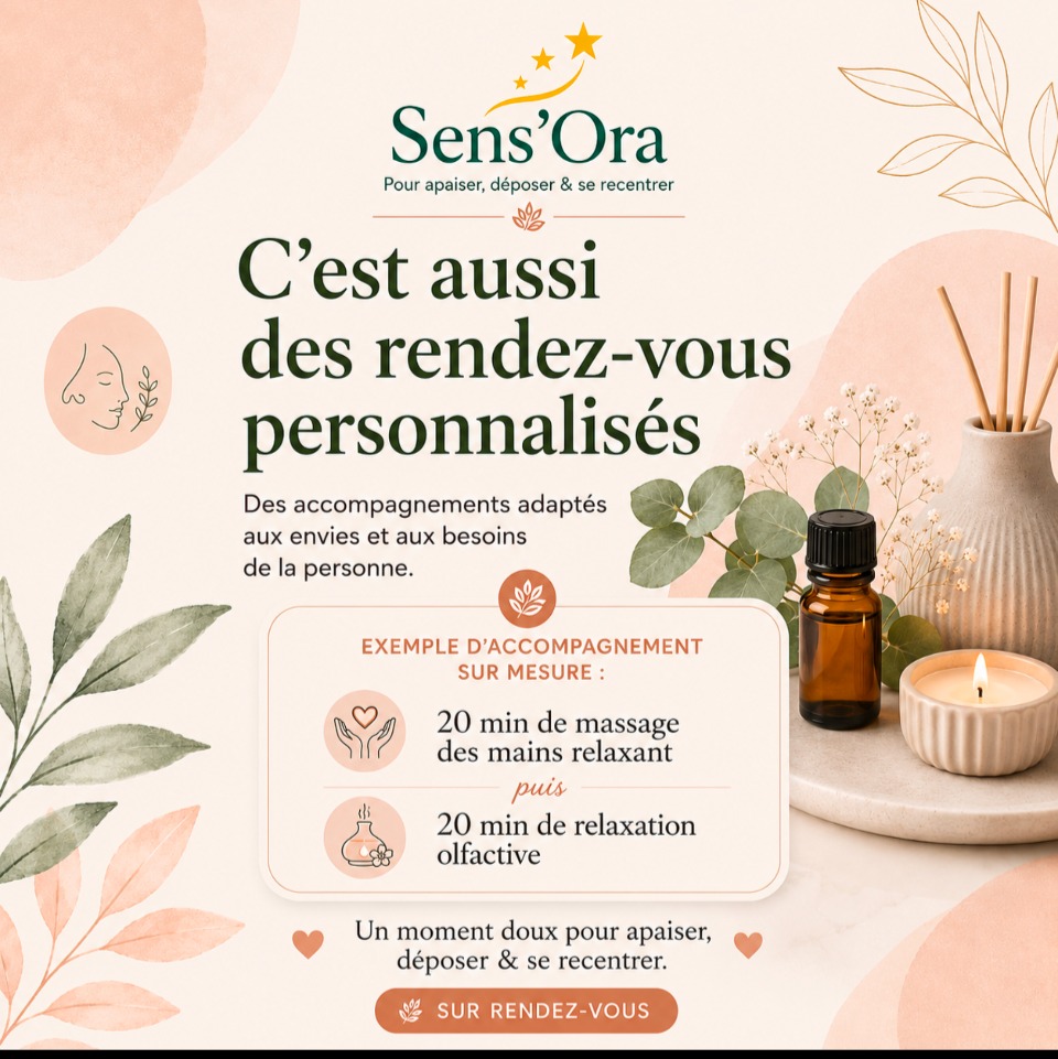 illustration Rendez-vous vous personnalisé Sens'Ora