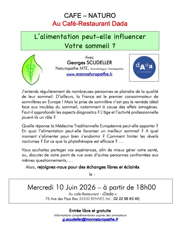 illustration Le sommeil est dans l'assiette