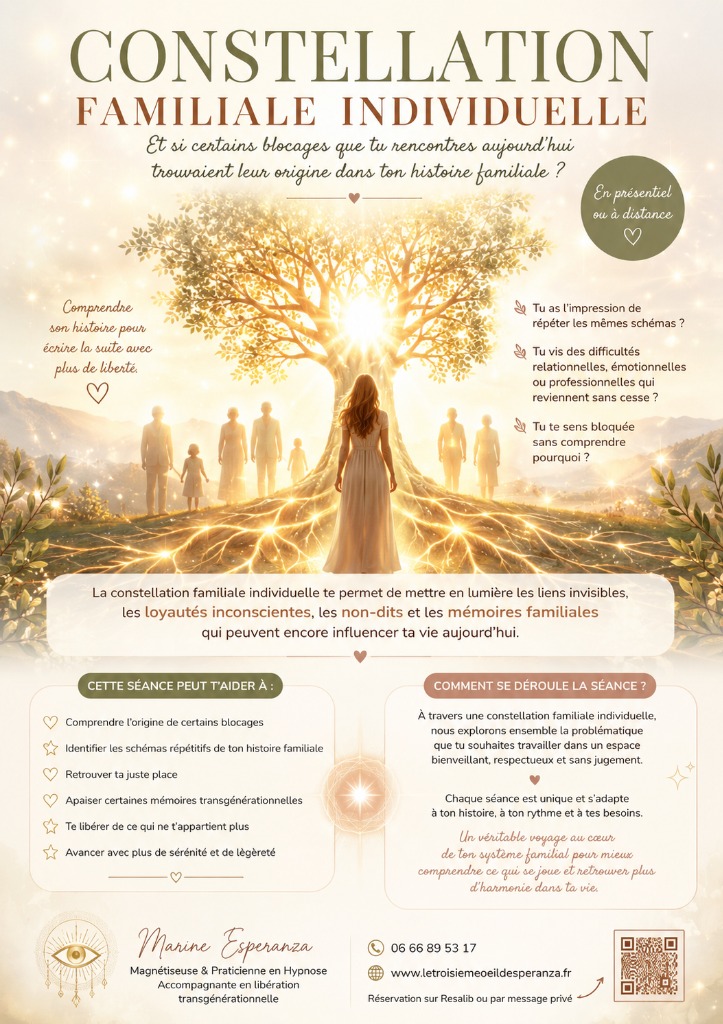 illustration constellation familiale individuelle