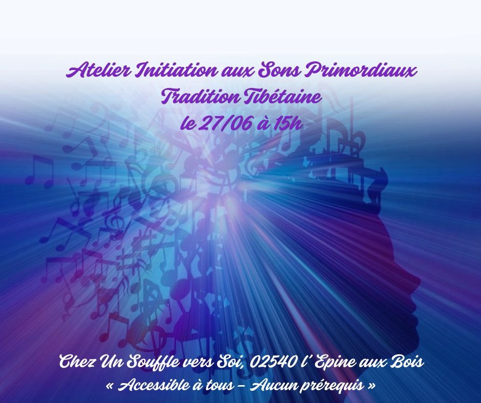 illustration Initiation aux sons primordiaux tibétain
