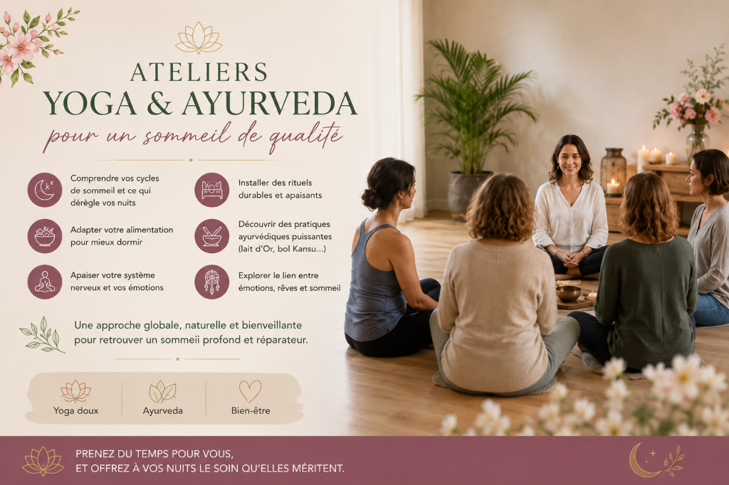 illustration Yogathérapie & ayurvéda