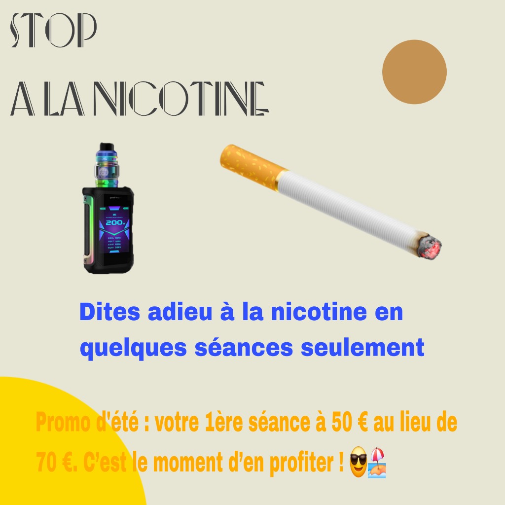 illustration Promo d'été arrêt nicotine