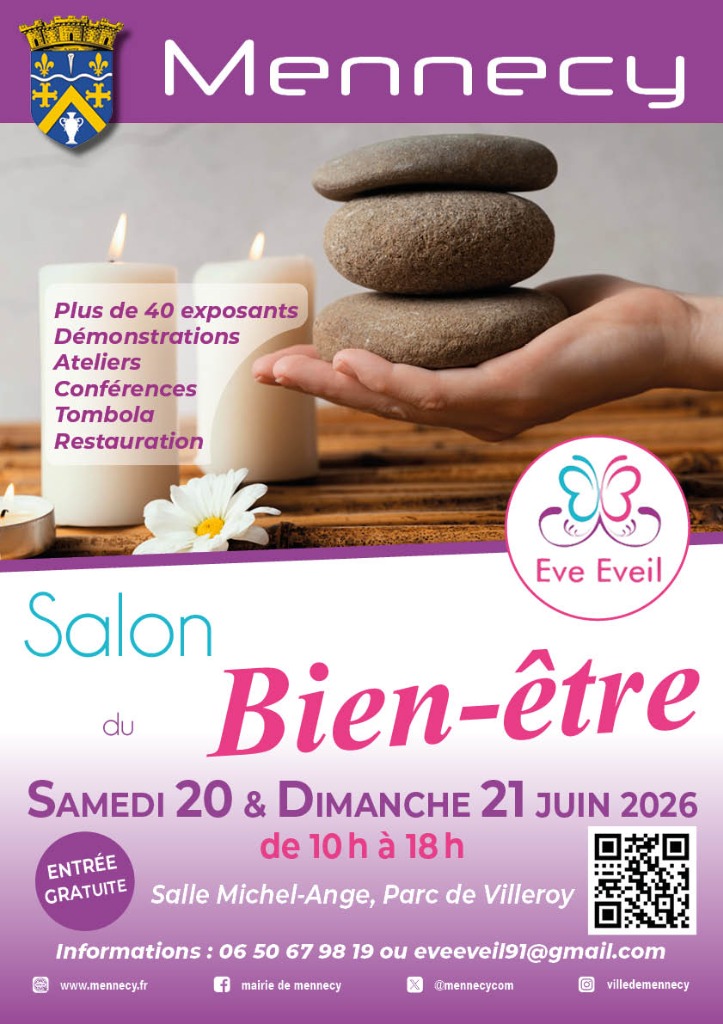 illustration salon du Bien être de Mennecy 20-21 juin 2026