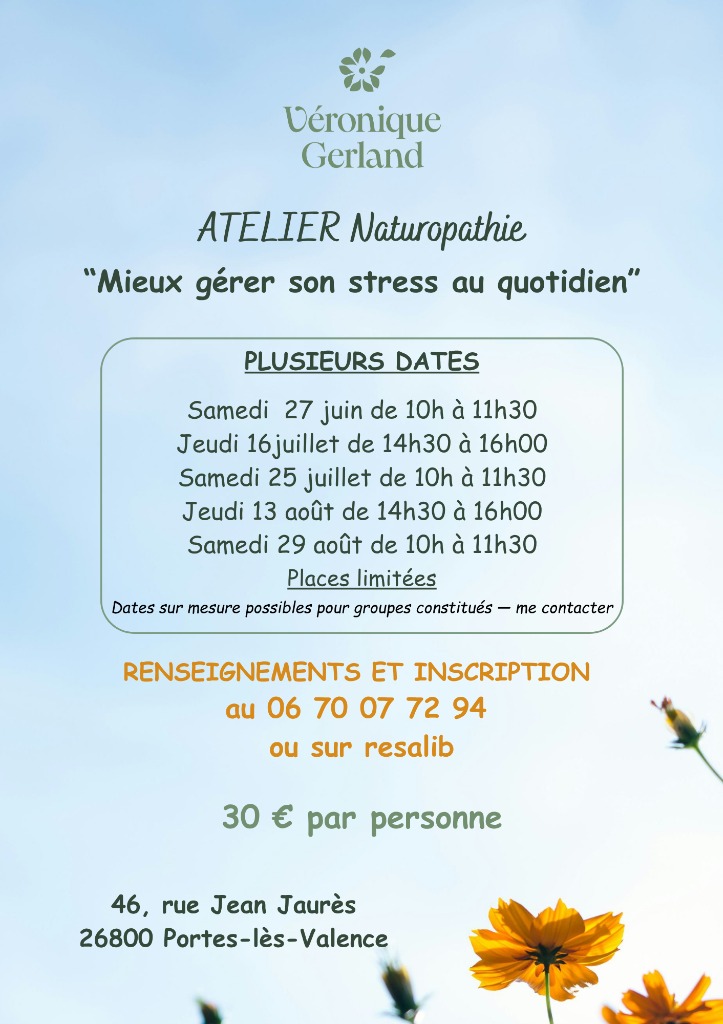 illustration Mieux gérer son stress au quotidien !