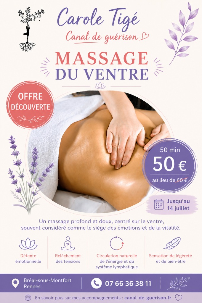 illustration 🌿 Offre découverte – Massage du ventre