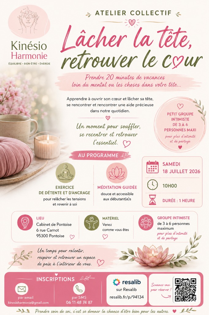 illustration ✨ Lâcher la tête, retrouver le cœur ✨