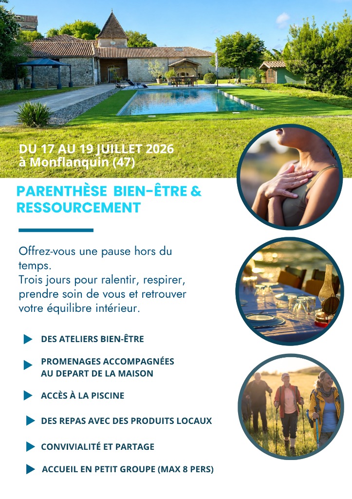 illustration PARENTHÉSE BIEN-ÊTRE ET RESSOURCEMENT