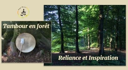 illustration Ma 7/07 à 19h - Voyage au tambour chamanique en forêt