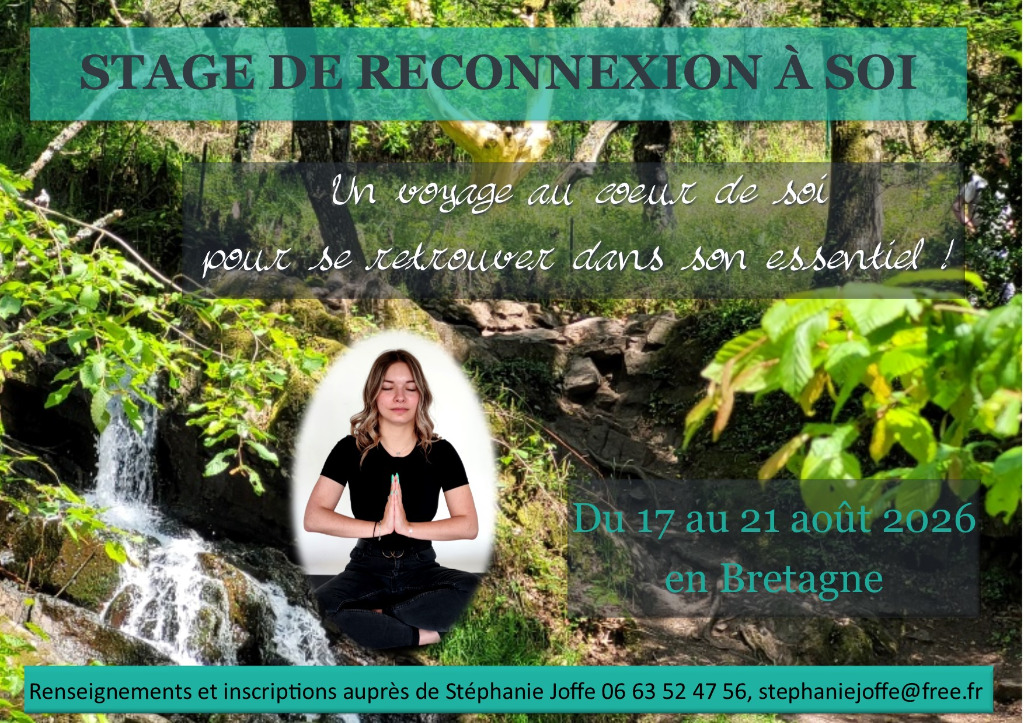 illustration Stage de développement personnel : Reconnexion à soi