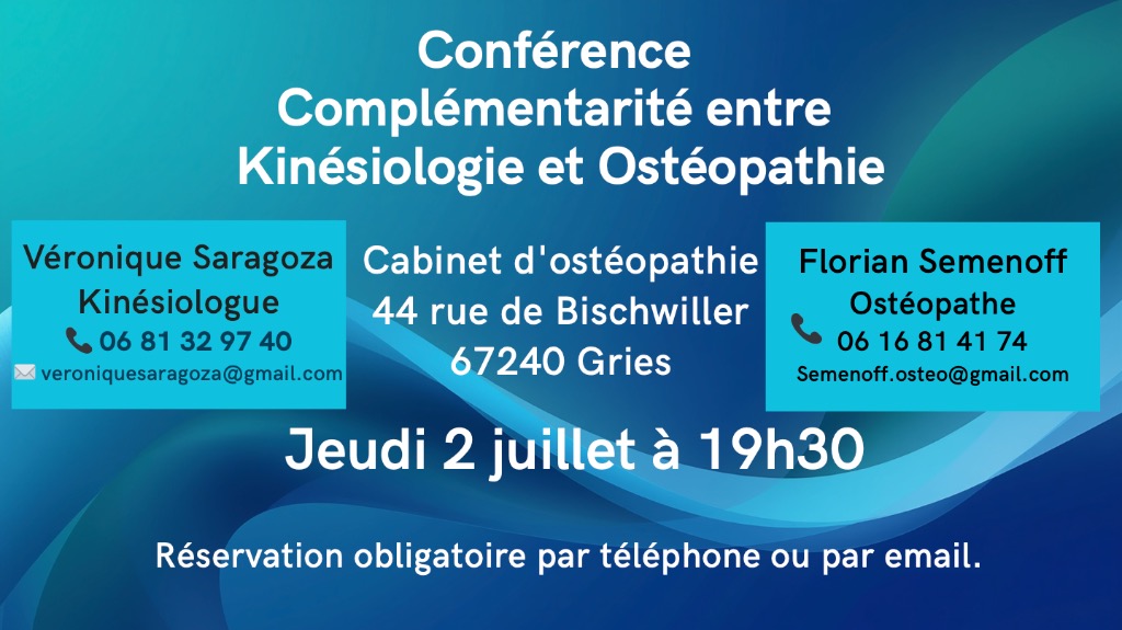 illustration Complémentarité entre Kinésiologie et Ostéopathie