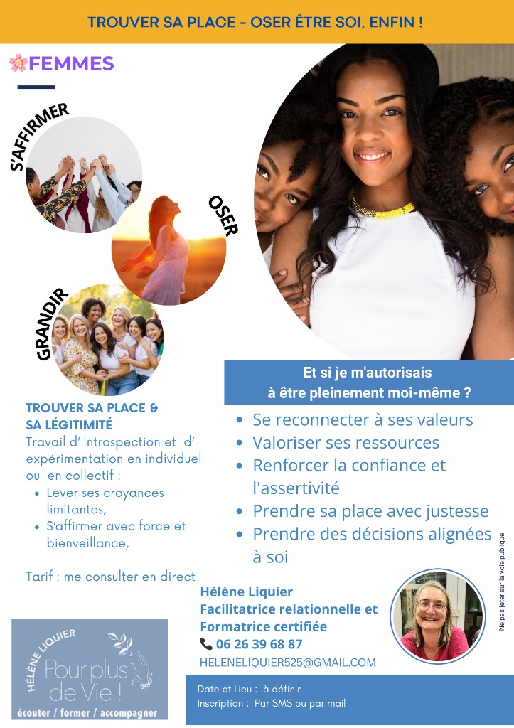 illustration Trouver sa place en tant que femme en famille et au travail