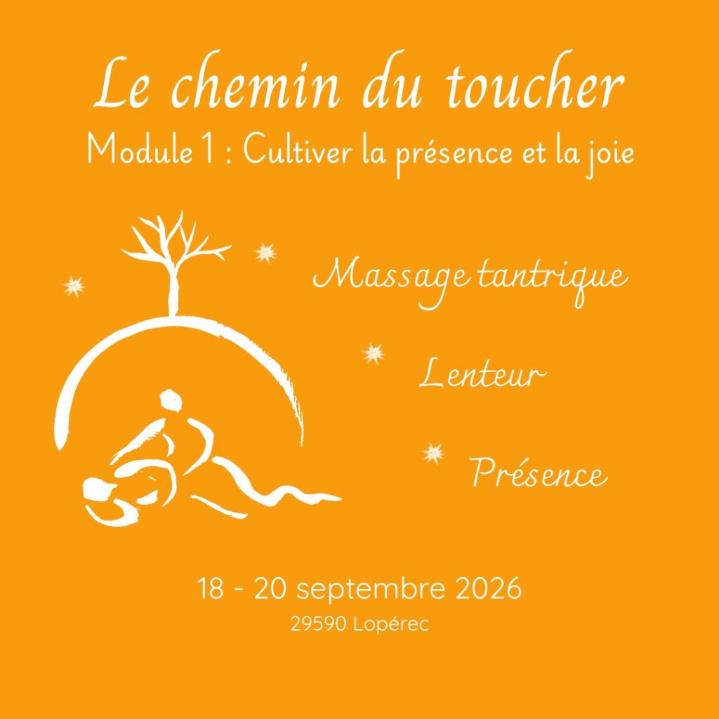 illustration Le chemin du toucher - Cultiver la présence et la joie