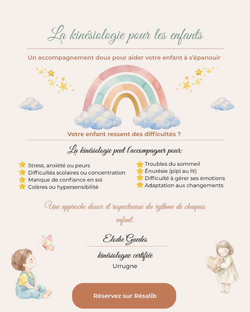 illustration La kinésiologie pour les enfants