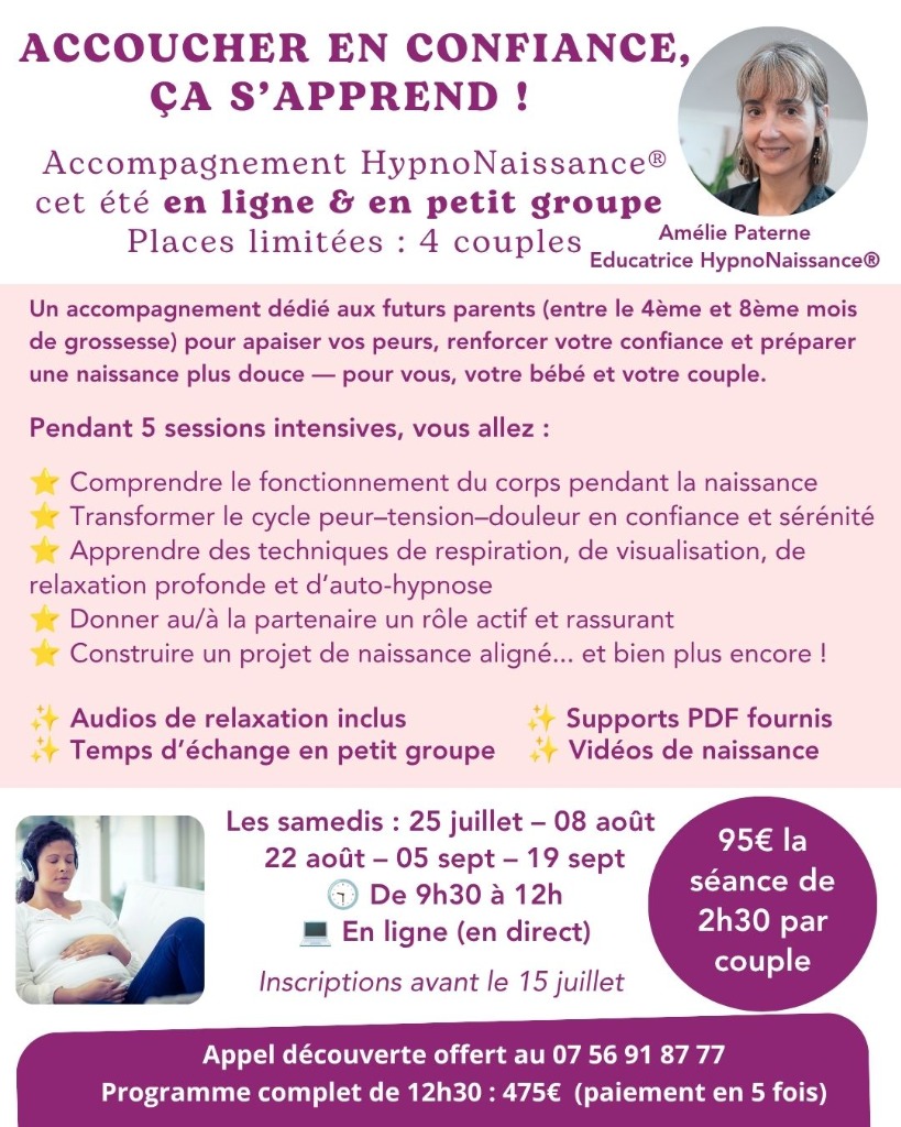 illustration Accoucher en confiance, ça s'apprend !