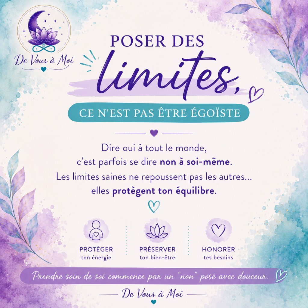 illustration Les limites saines