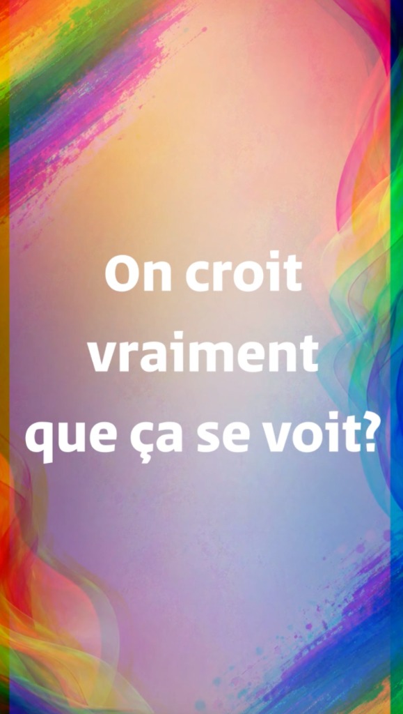 illustration On croit vraiment que ça se voit?
