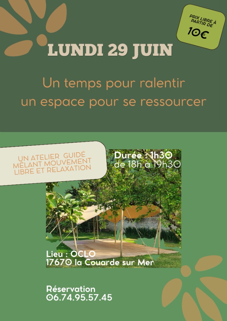 illustration Un temps pour Ralentir et se ressourcer