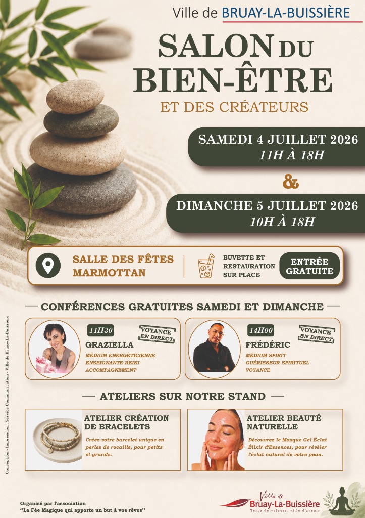 illustration Retrouvez-moi au Salon du Bien-Être et des Créateurs à Bruay-la-Buissière !