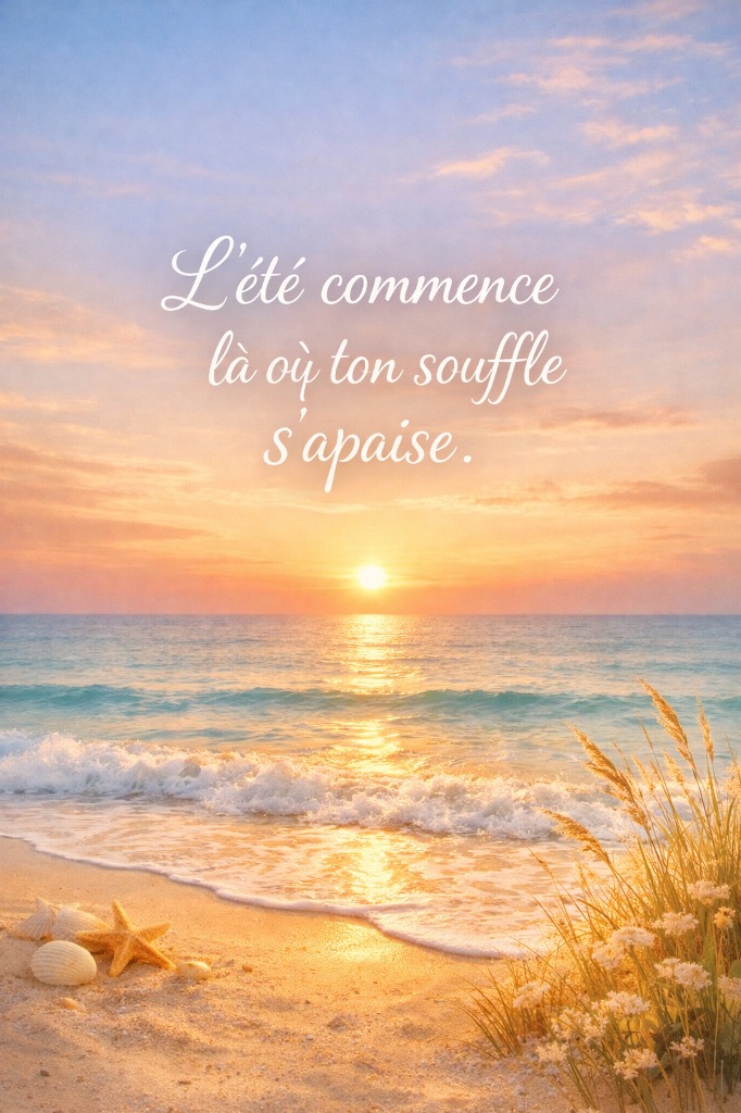 illustration C'est l'été